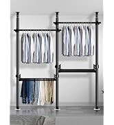 Amazon｜ハンガーラック 突っ張り 室内物干し パイプハンガー